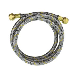 Manguera Flexible para Gas con Trama Exterior de Acero Inoxidable